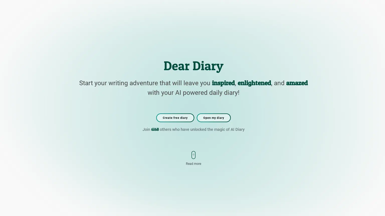 AI Diary - Your Daily Diary Powered by AI