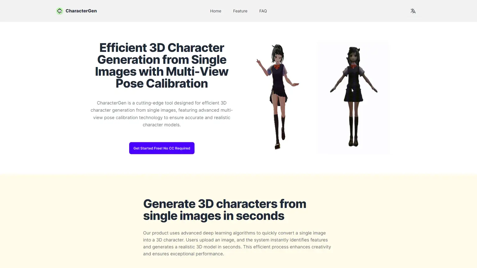 CharacterGen: Efficient 3D Character Generation from Single Images with Multi-View Pose Calibration - CharacterGen