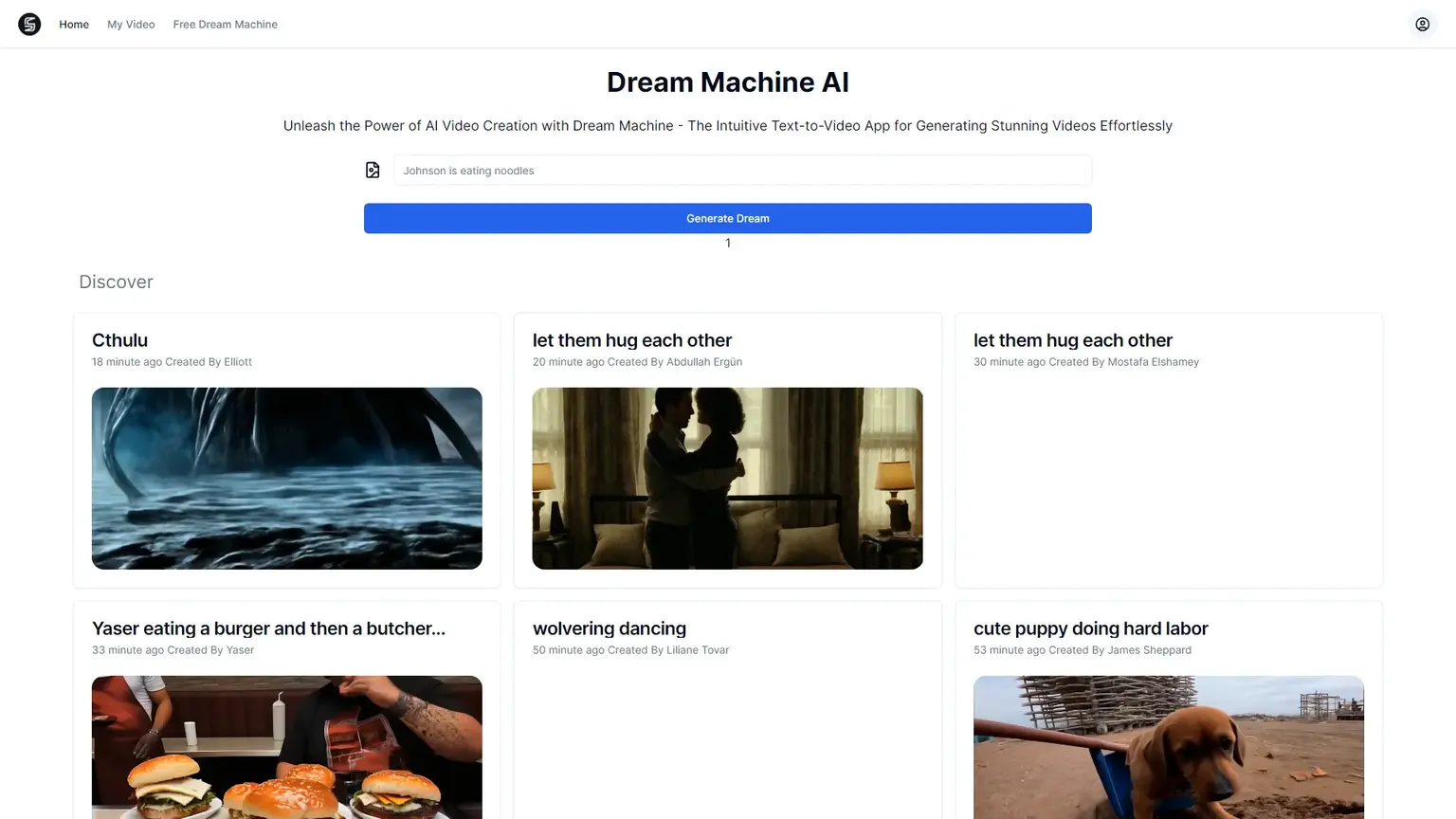 Dream Machine AI