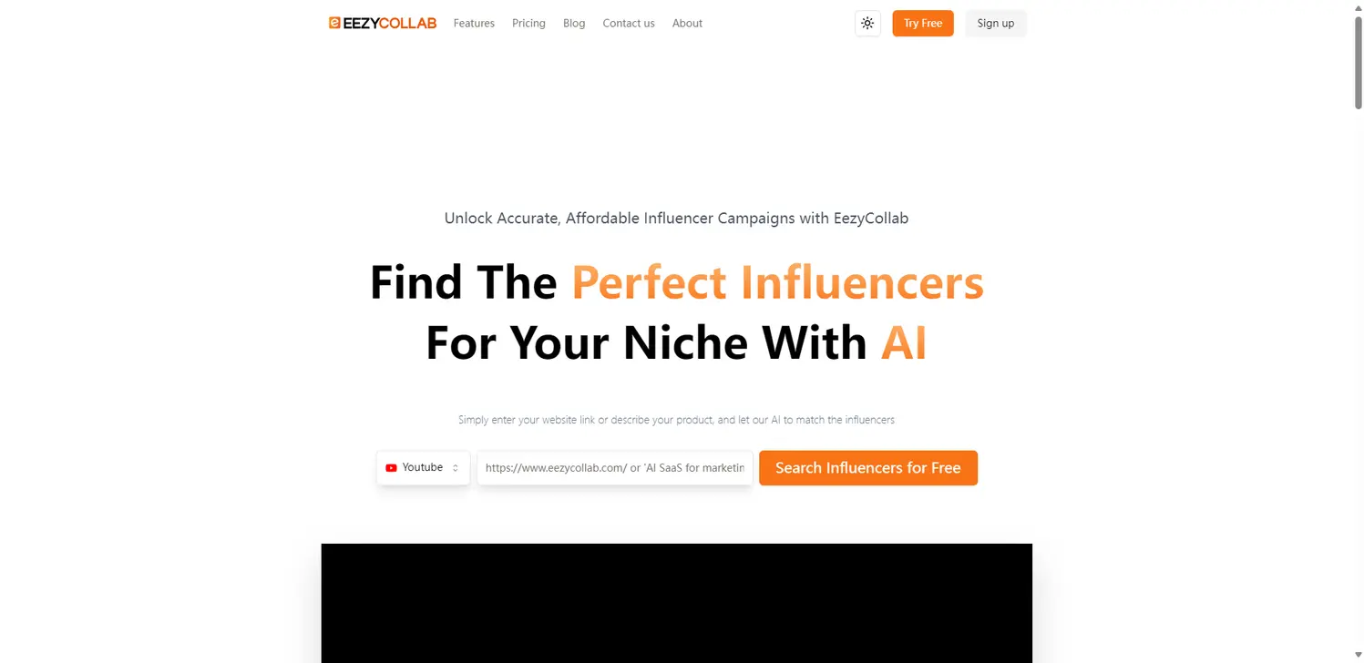 EezyCollab | AI-powered Influencer marketing tool. Try for free