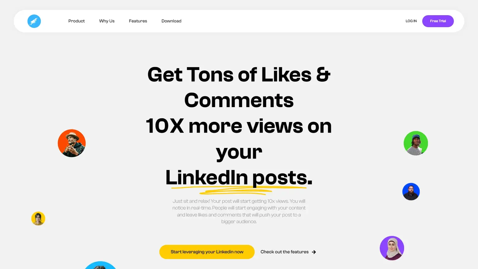 HyperClapper: LinkedIn Engagement Tool to 10x your views