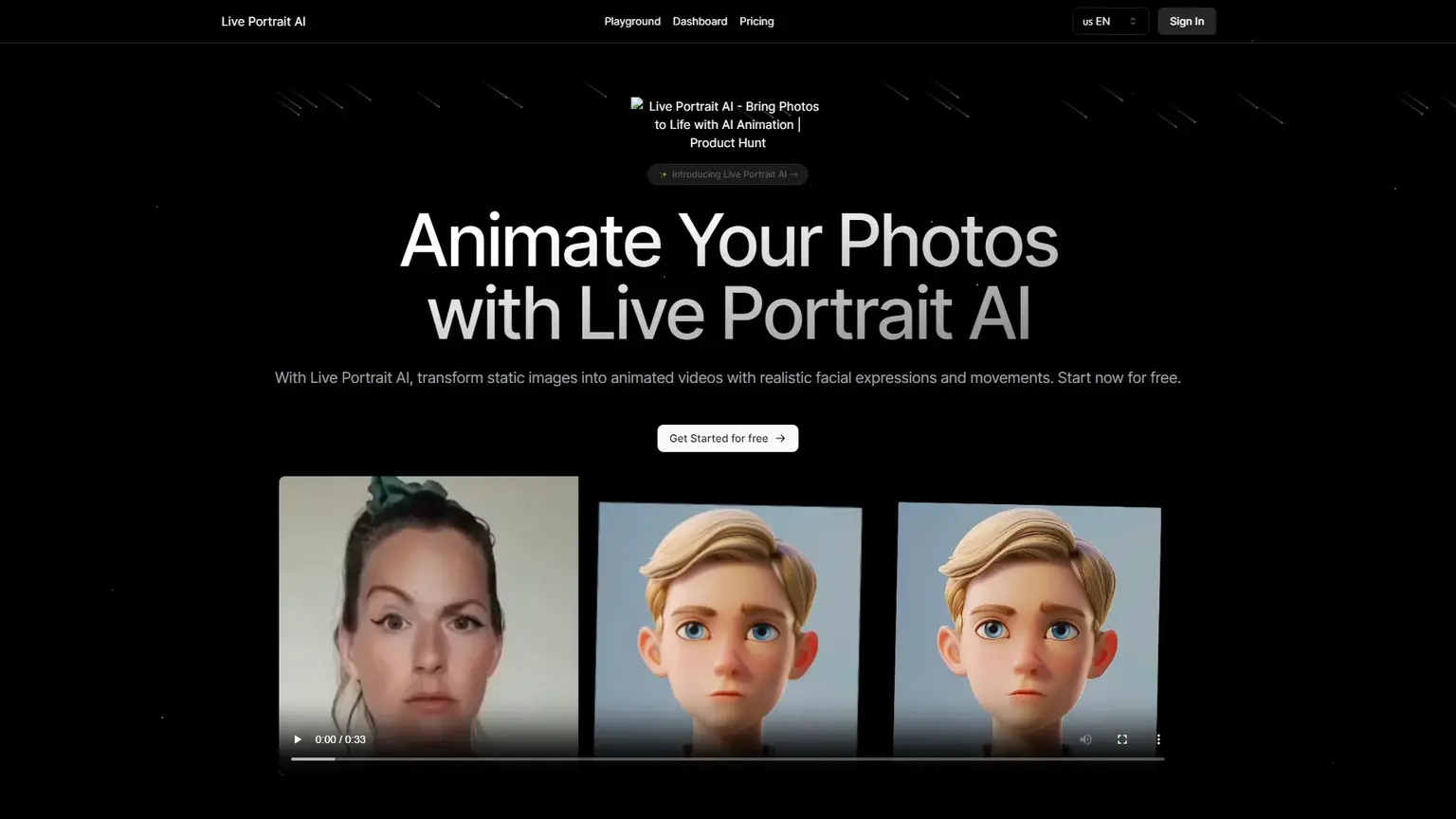 Live Portrait AI - Bring Photos to Life with AI Animation