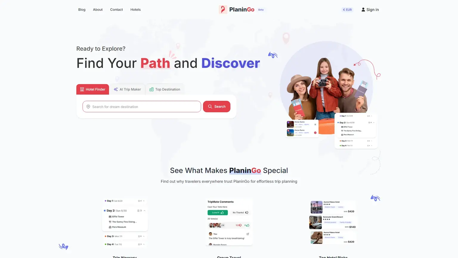 PlaninGo - Your Ultimate Travel Planner for Hotels and Flights