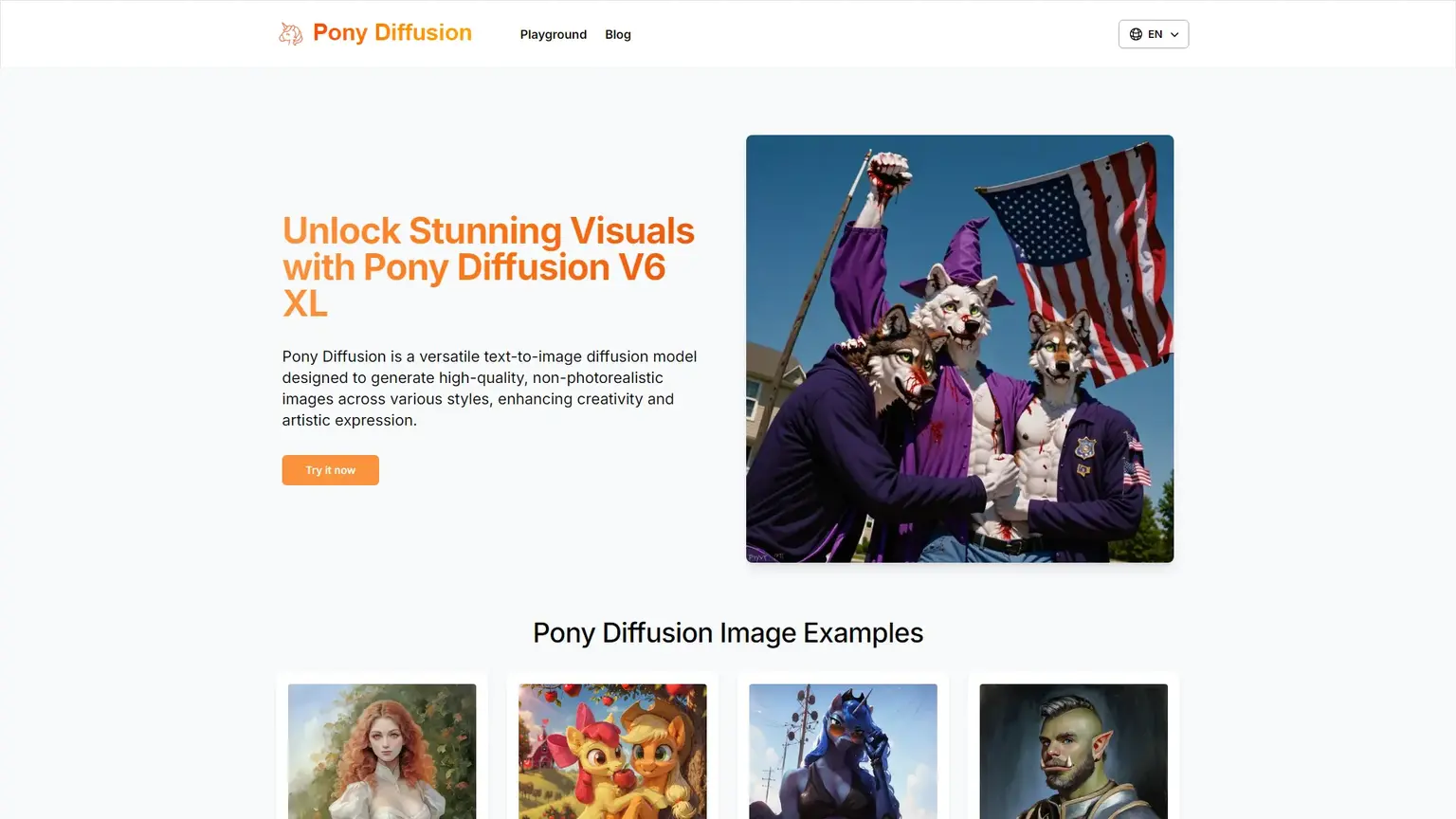 Try Pony Diffusion V6 XL online for free | Pony Diffusion