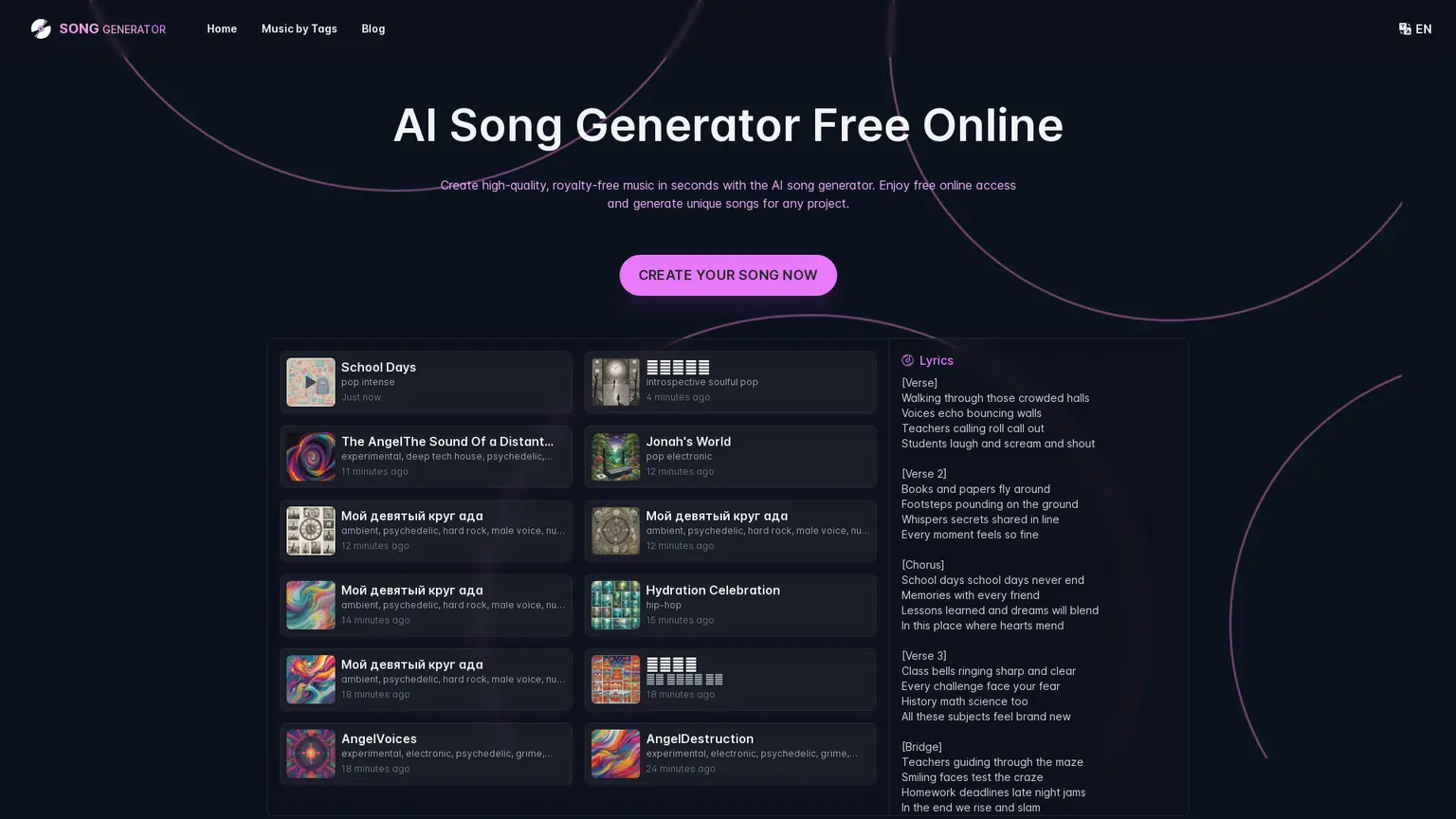 SongGenerator.io: AI Music Generator Free Online