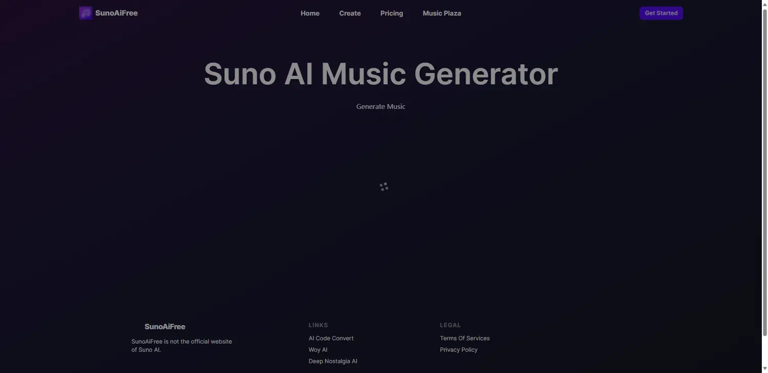 Suno AI Free - Free AI Music Generator By Suno AI