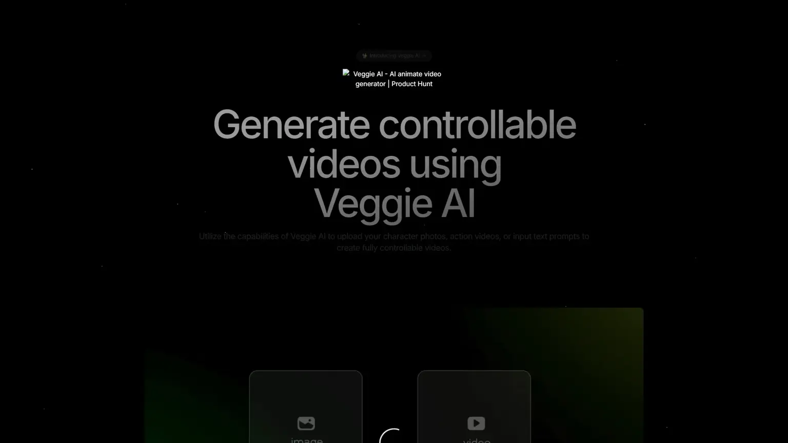 Veggie AI: Generate controllable videos using AI