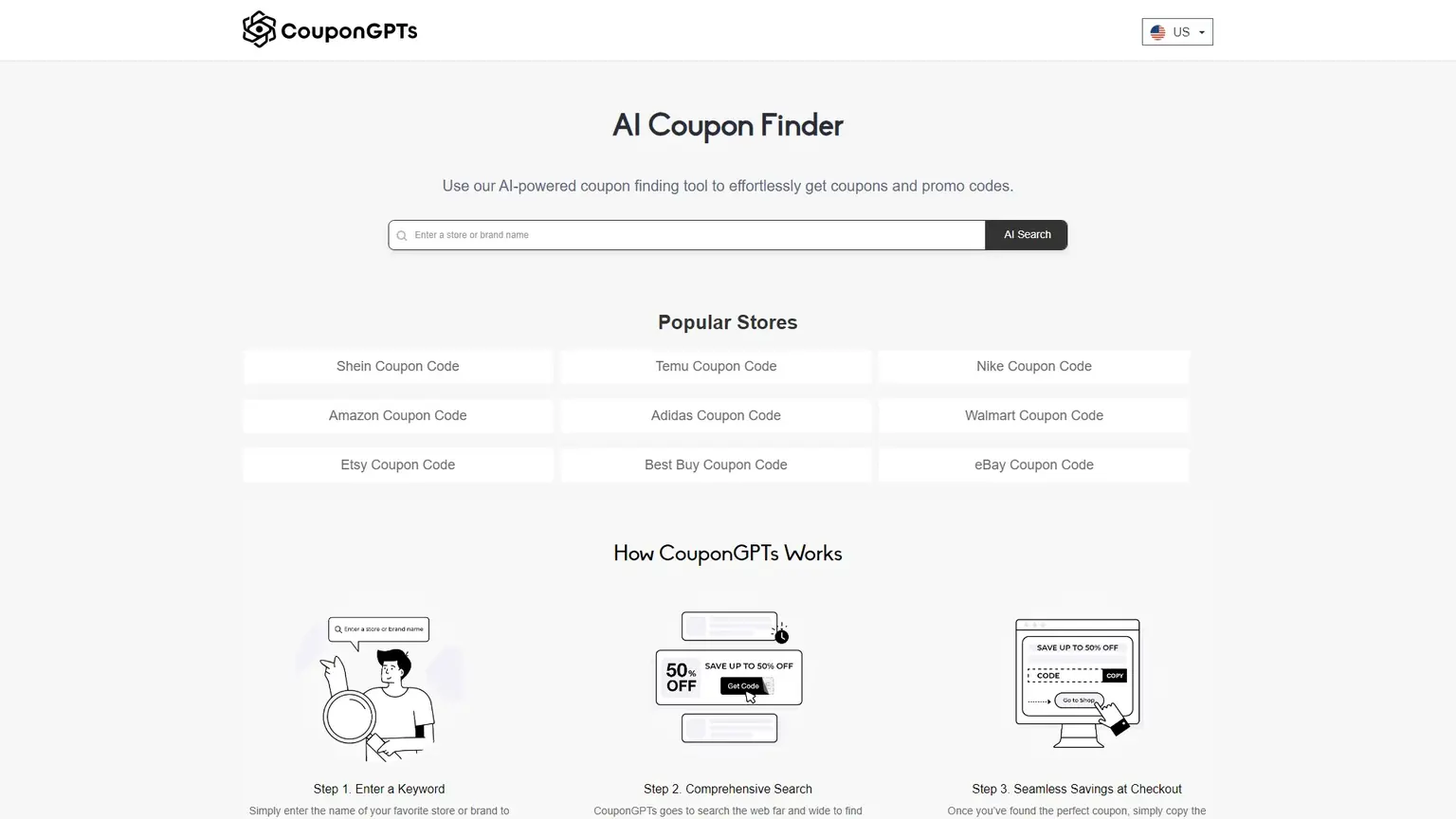 Save Money with AI Coupon Finder | CouponGPTs