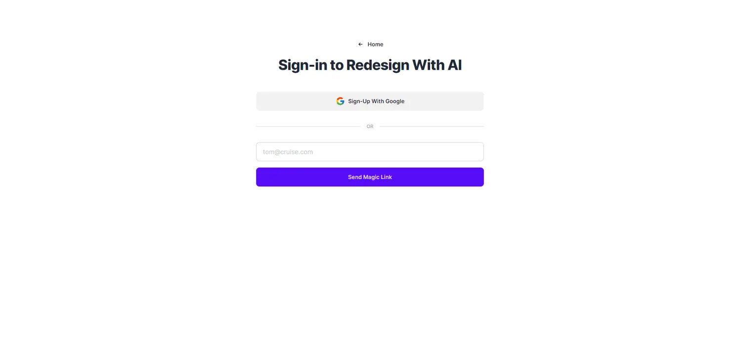 Redesign With AI - Redesign makes design easier and more creative with AI online.