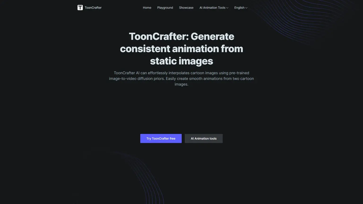 ToonCrafter - Generate consistent animations from static images